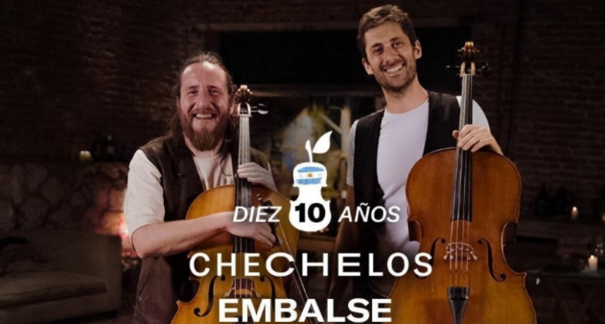 Chechelos llega a Embalse: El folklore también se puede hacer con violonchelo